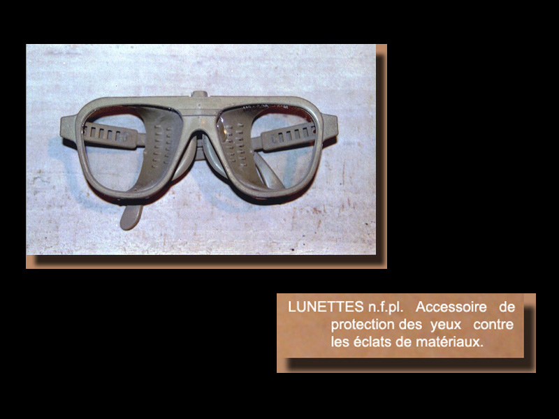 Lunettes de protection